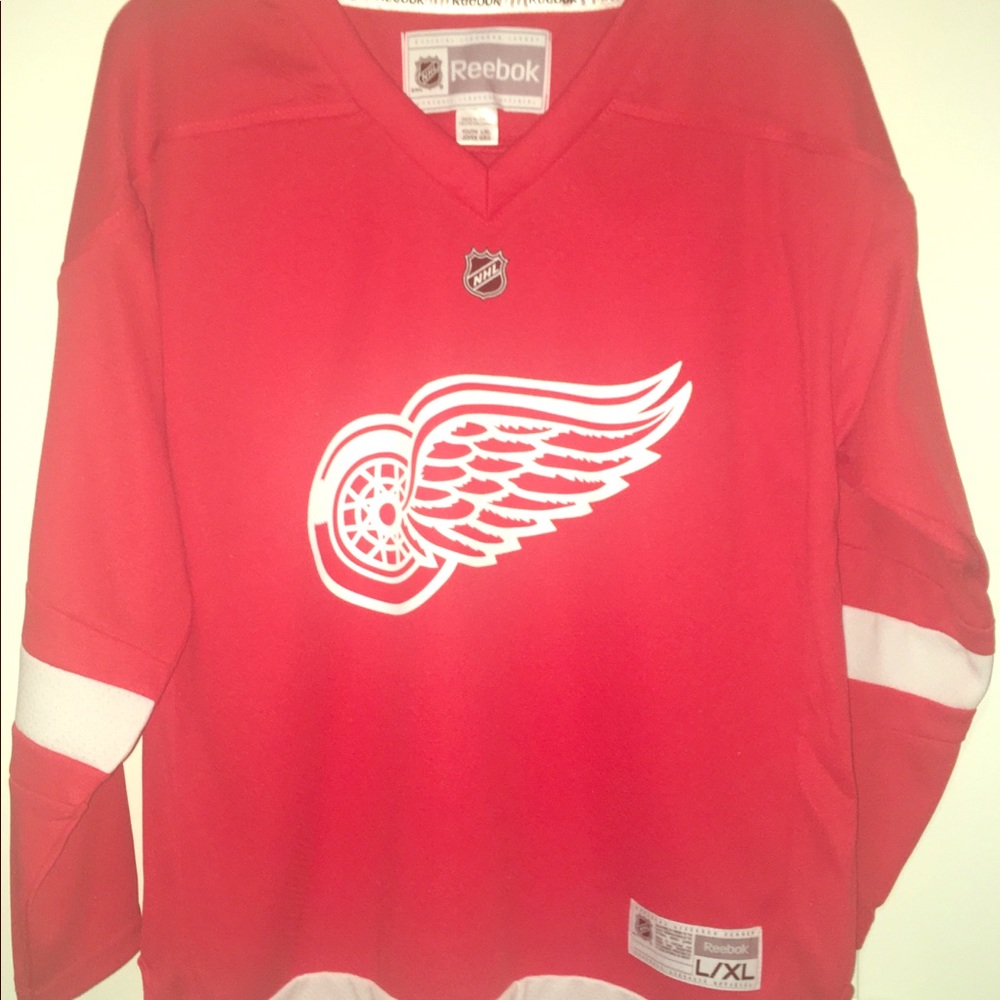 NHL Detroit Red Wings Hockey Jersey
